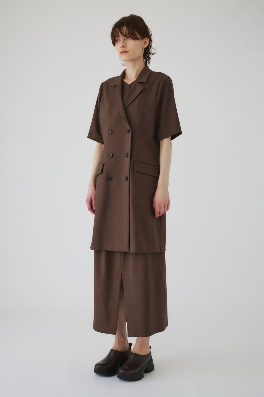 Double breasted middle JK BRN FREE