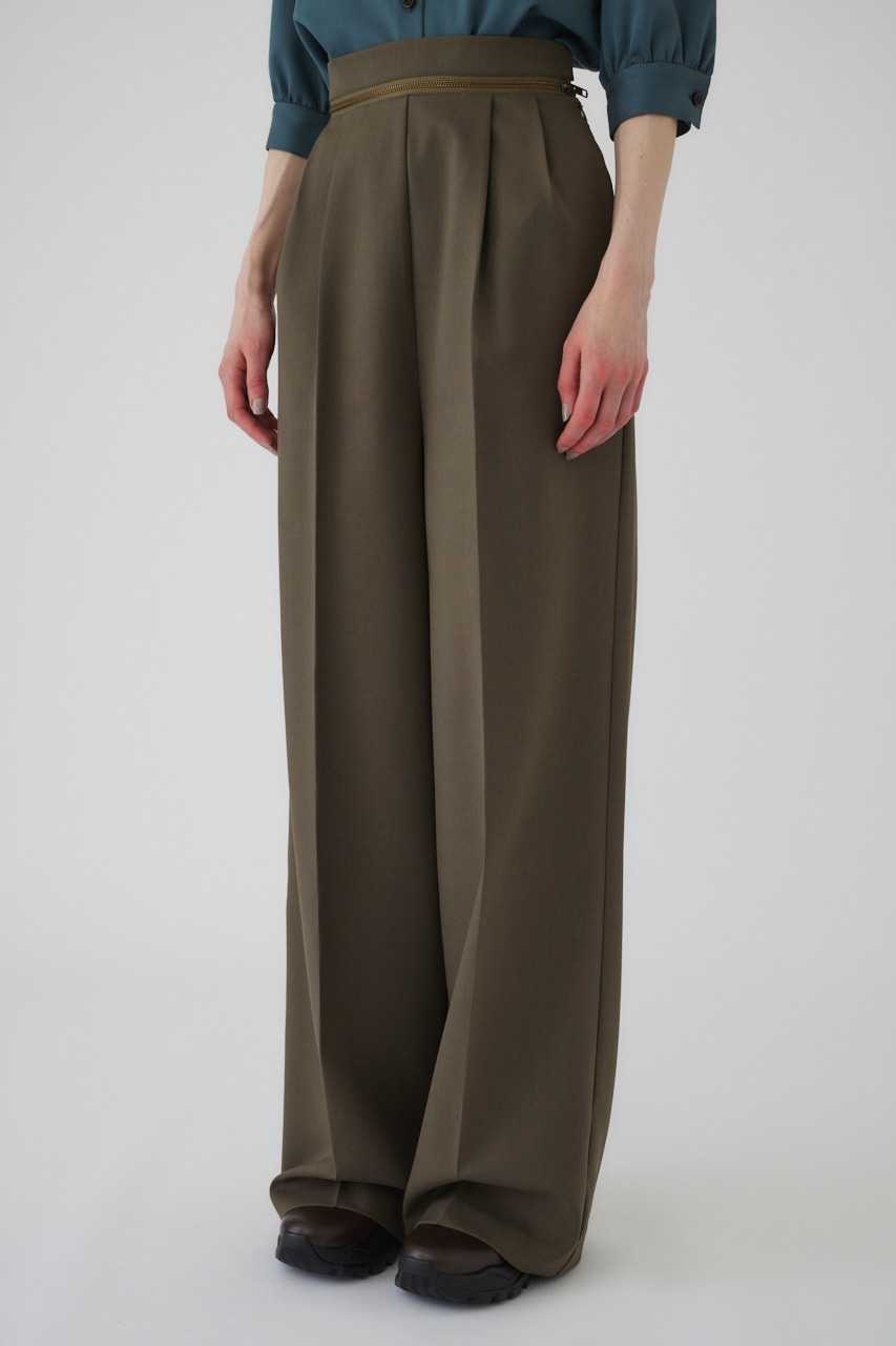 Waist zip PT L/BRN 38