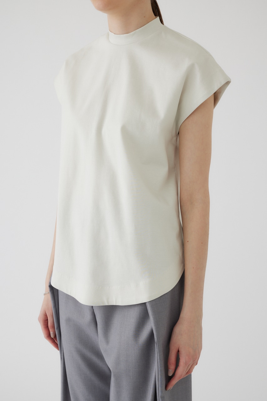 Mannish nosleeve cut tops L/BEG FREE