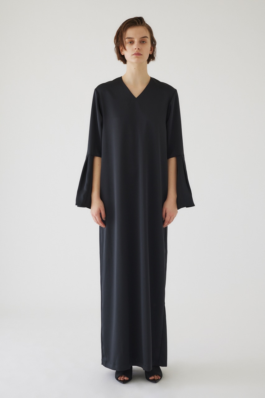 【LIMITED SALE】2 sleeve dress BLK 38