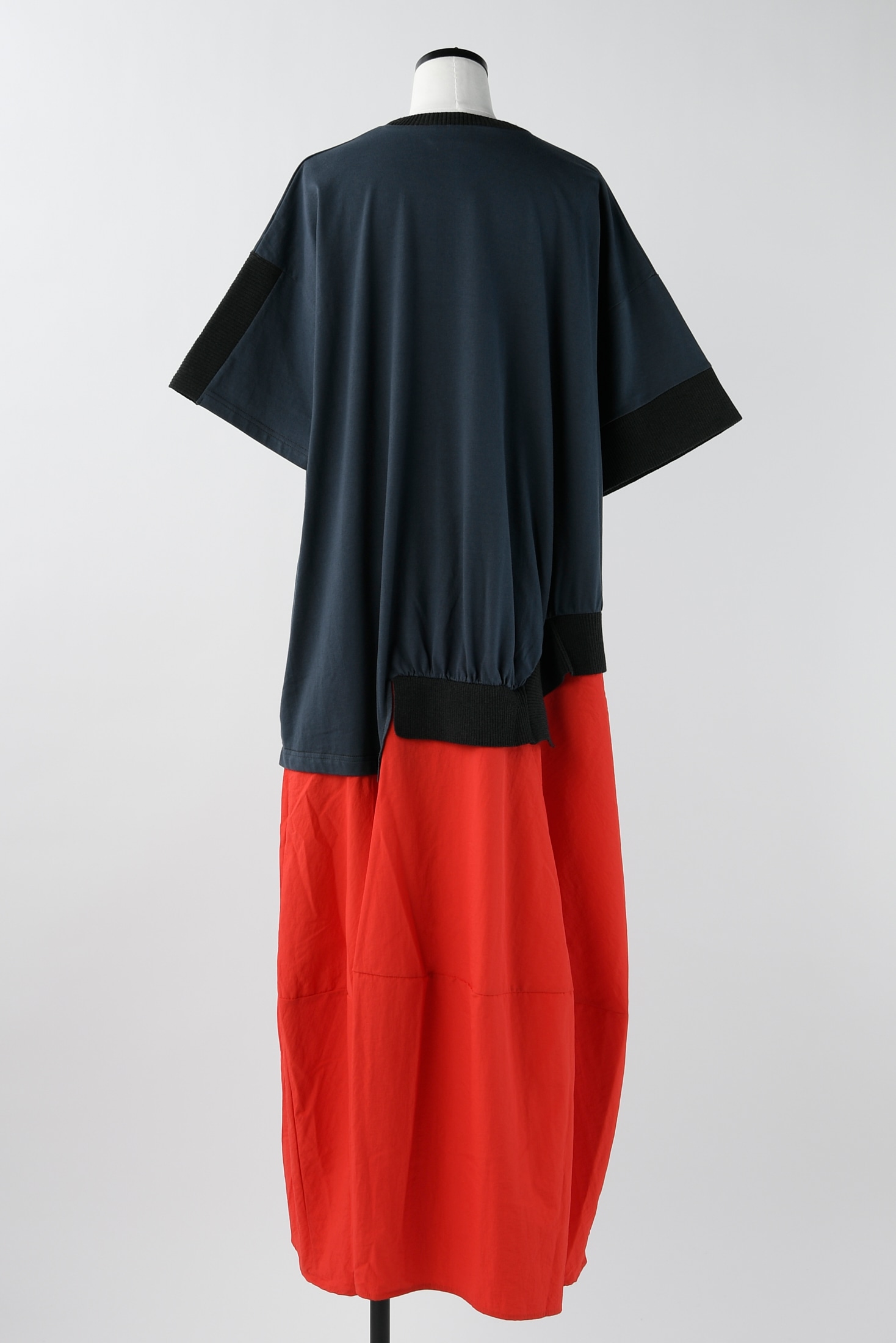 nagonstans layered combination dress