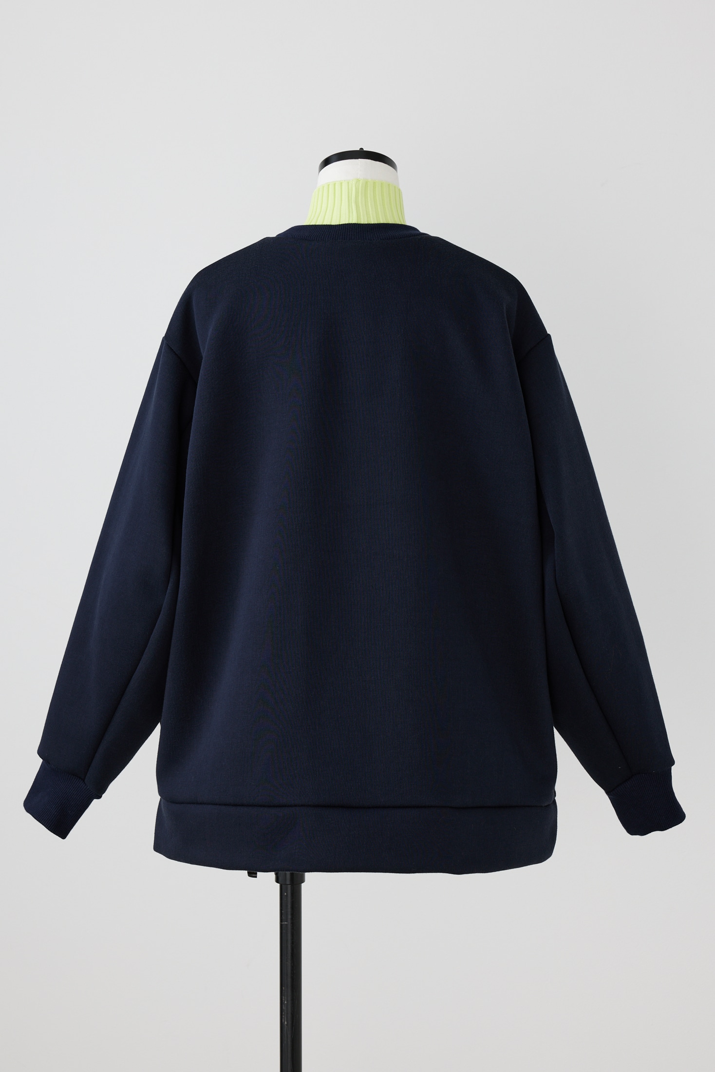 nagonstans layered-neck pullover