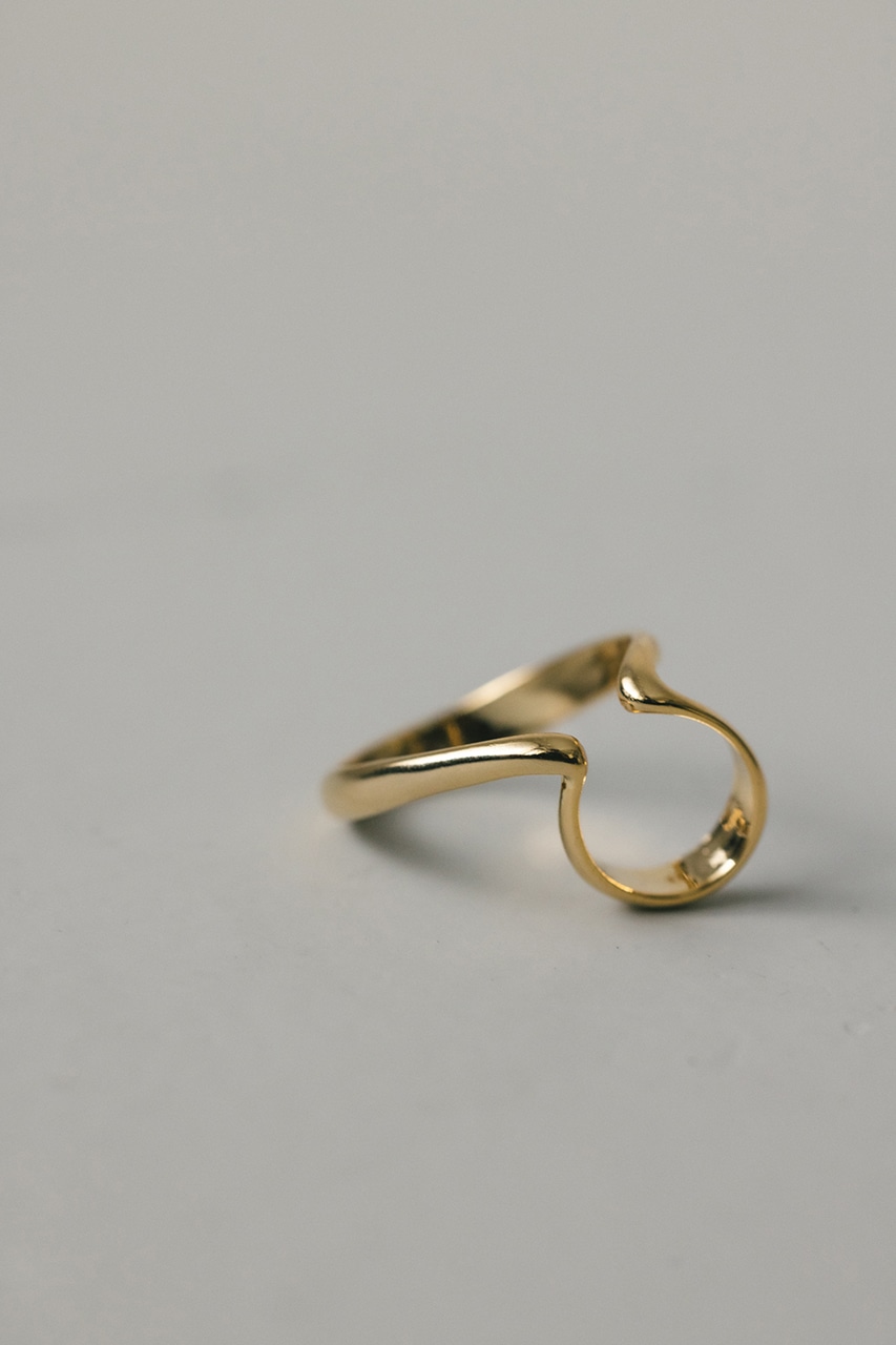 アシンメトリーイヤーカフ GLD FREE