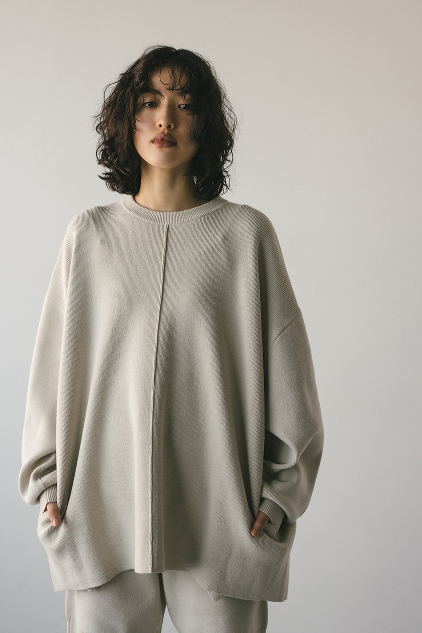 ボクシーオーバーサイズニット IVOY FREE