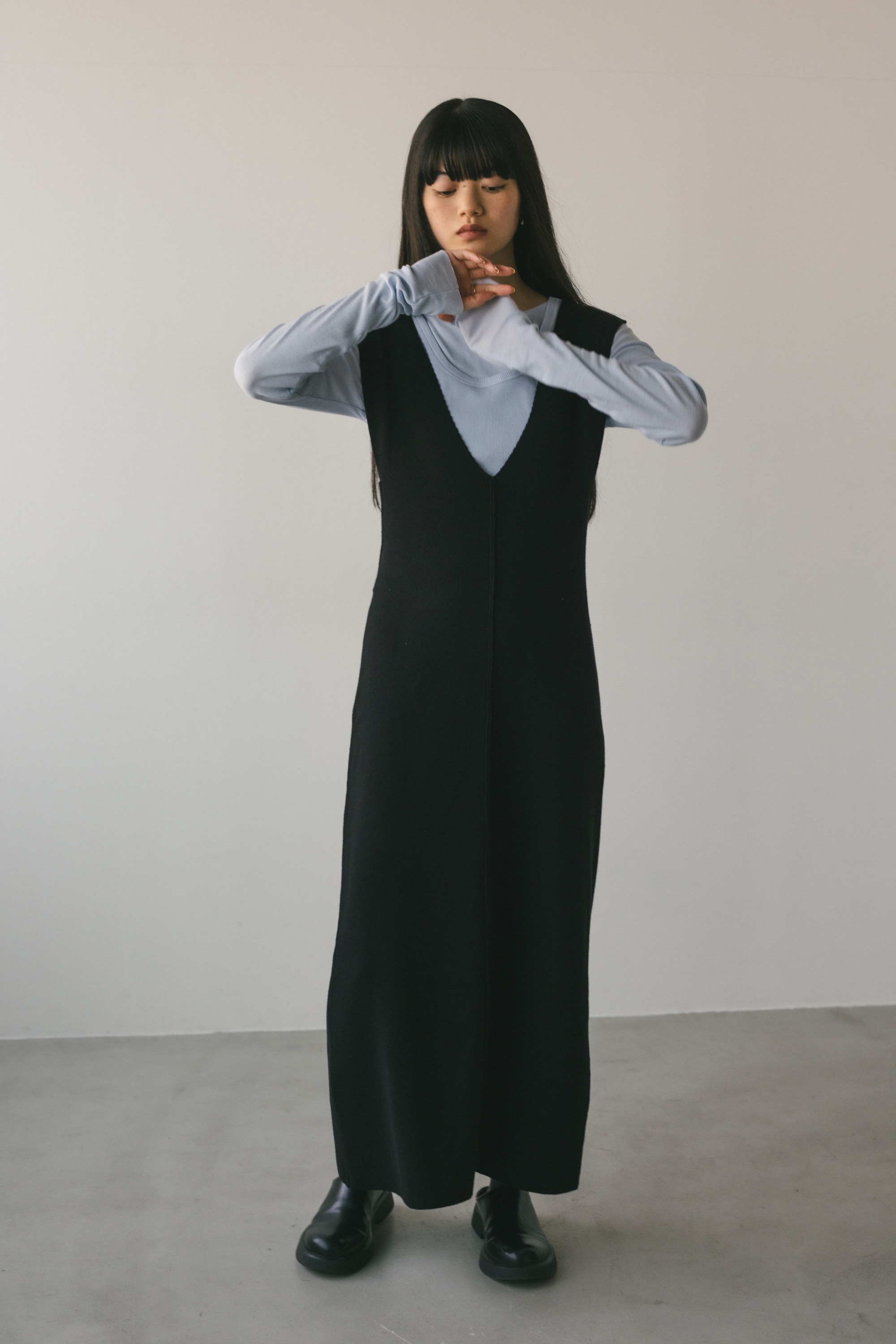 スパンコールとストーン付き✨ワンピースタイプのスタンダード練習着！ ダブルクロスキーネックコクーンワンピース 通販【ニッセン】