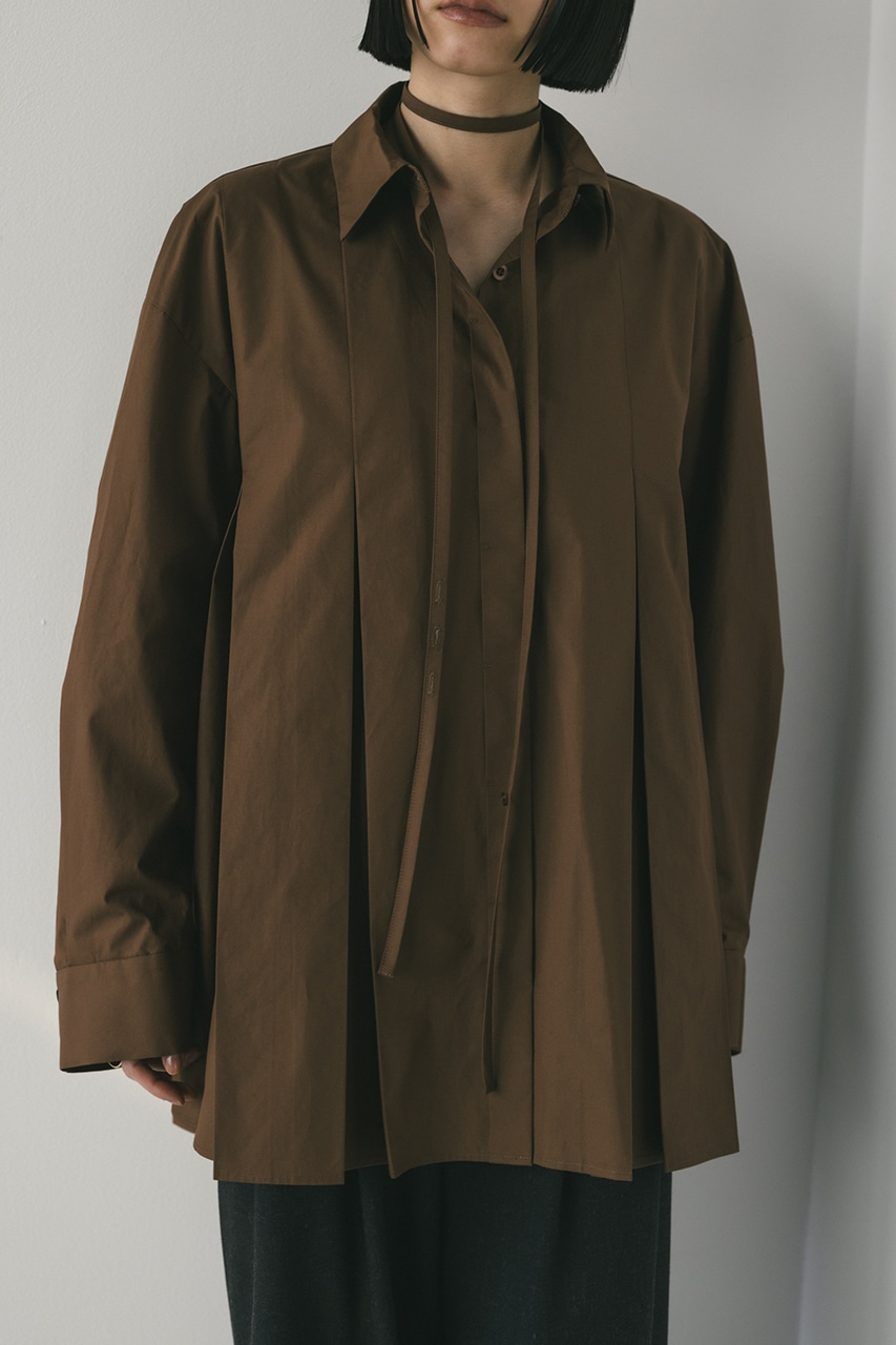 ボックスタックシャツ BRN FREE