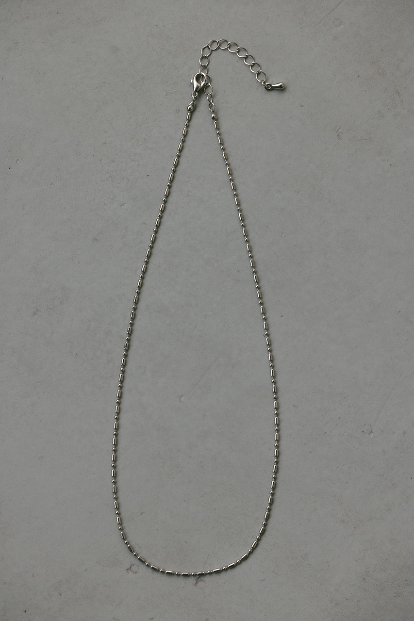 ミニマルランダムチェーンネックレス SLV FREE