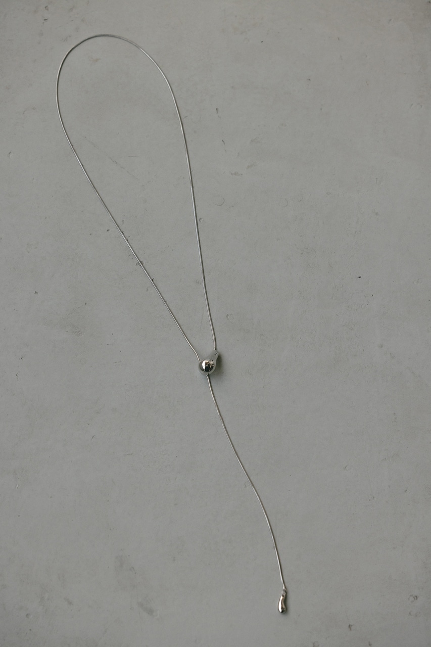 スネイクチェーンスライドネックレス SLV FREE