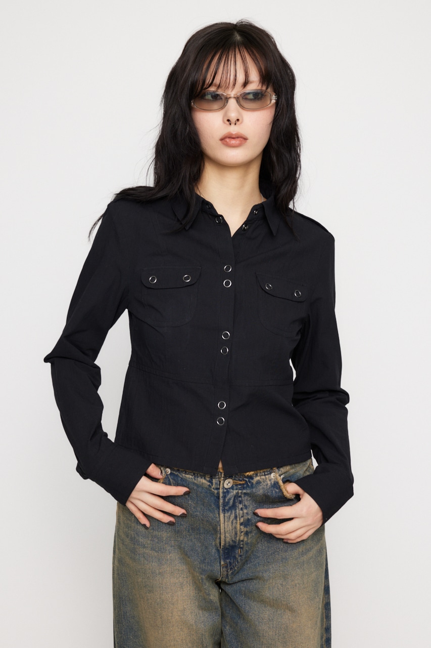 LAGUA GEM | SOFT COTTON COMPACT シャツ (シャツ・ブラウス