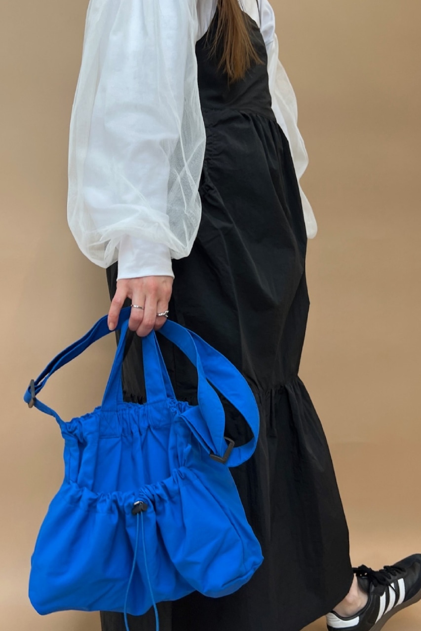 Felisi ナイロン製バッグ 2way SHIPS｜【WEB限定】 2WAY ナイロン フリル ショルダー バッグ
