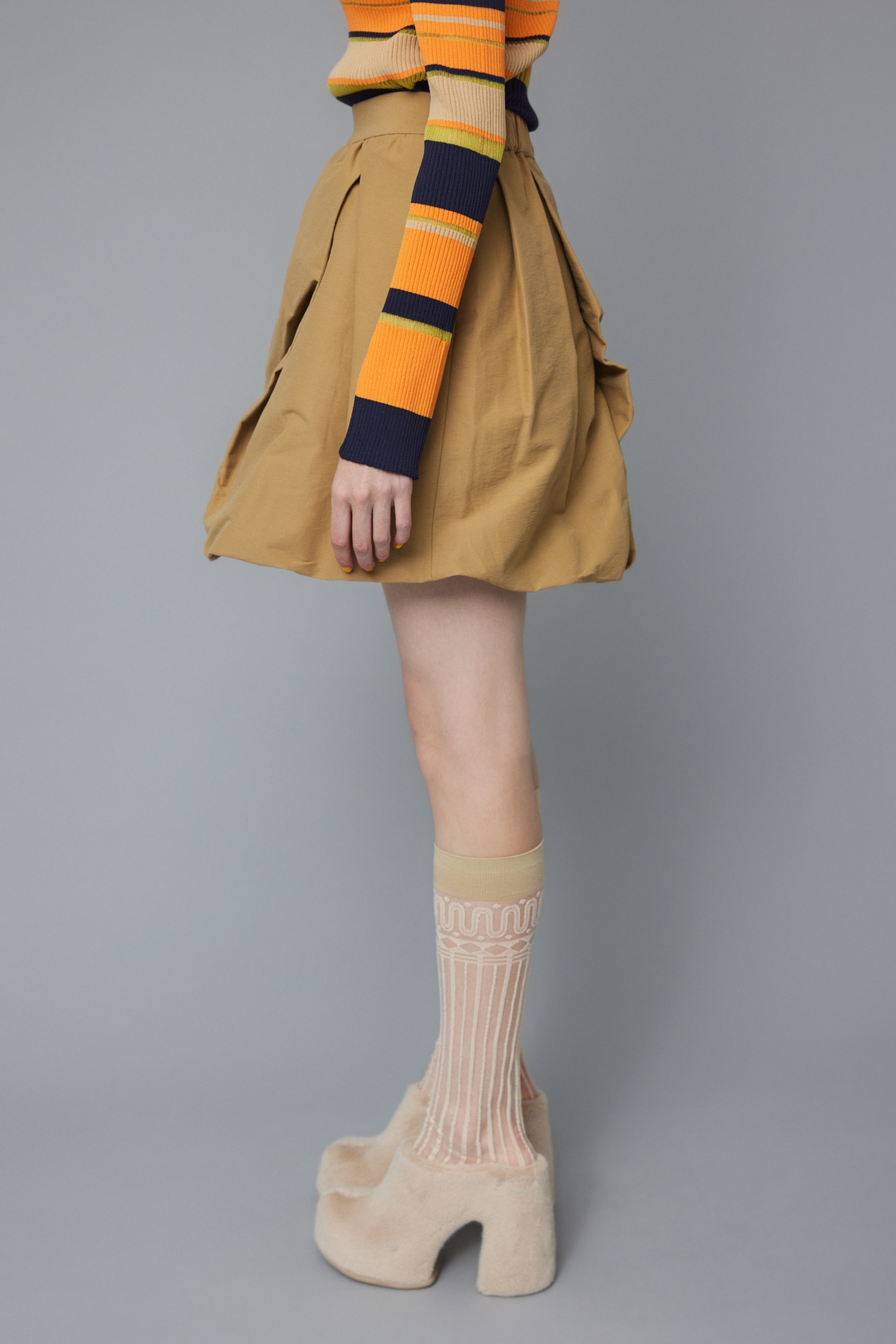 Random gather skirt BEG FREE