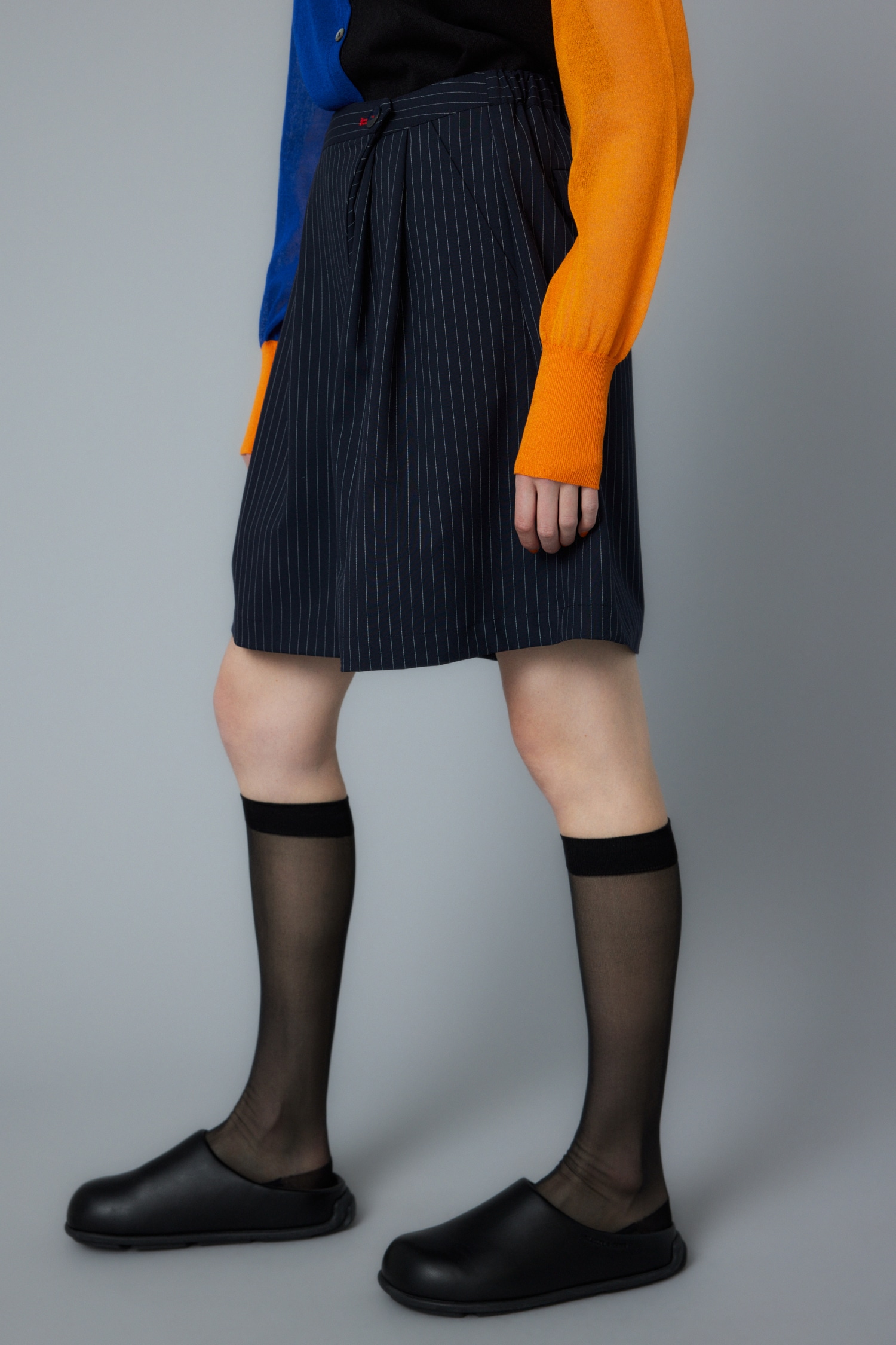 Short pants 柄NVY 38