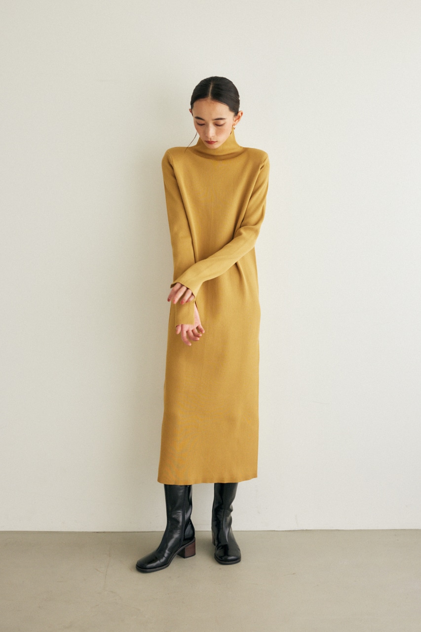 MOUSSY♡M_RIB KNIT DRESS