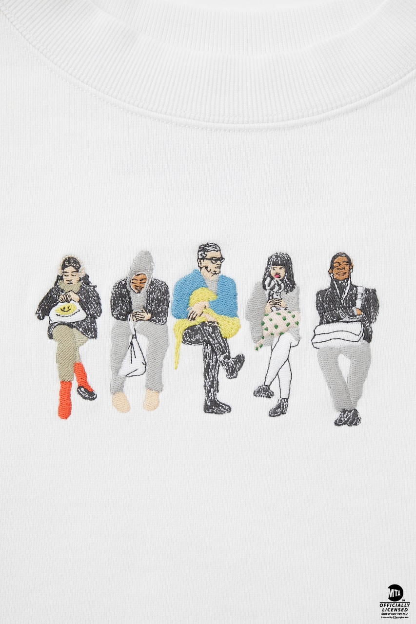 MTA PASSENGERS プルオーバー WHT FREE