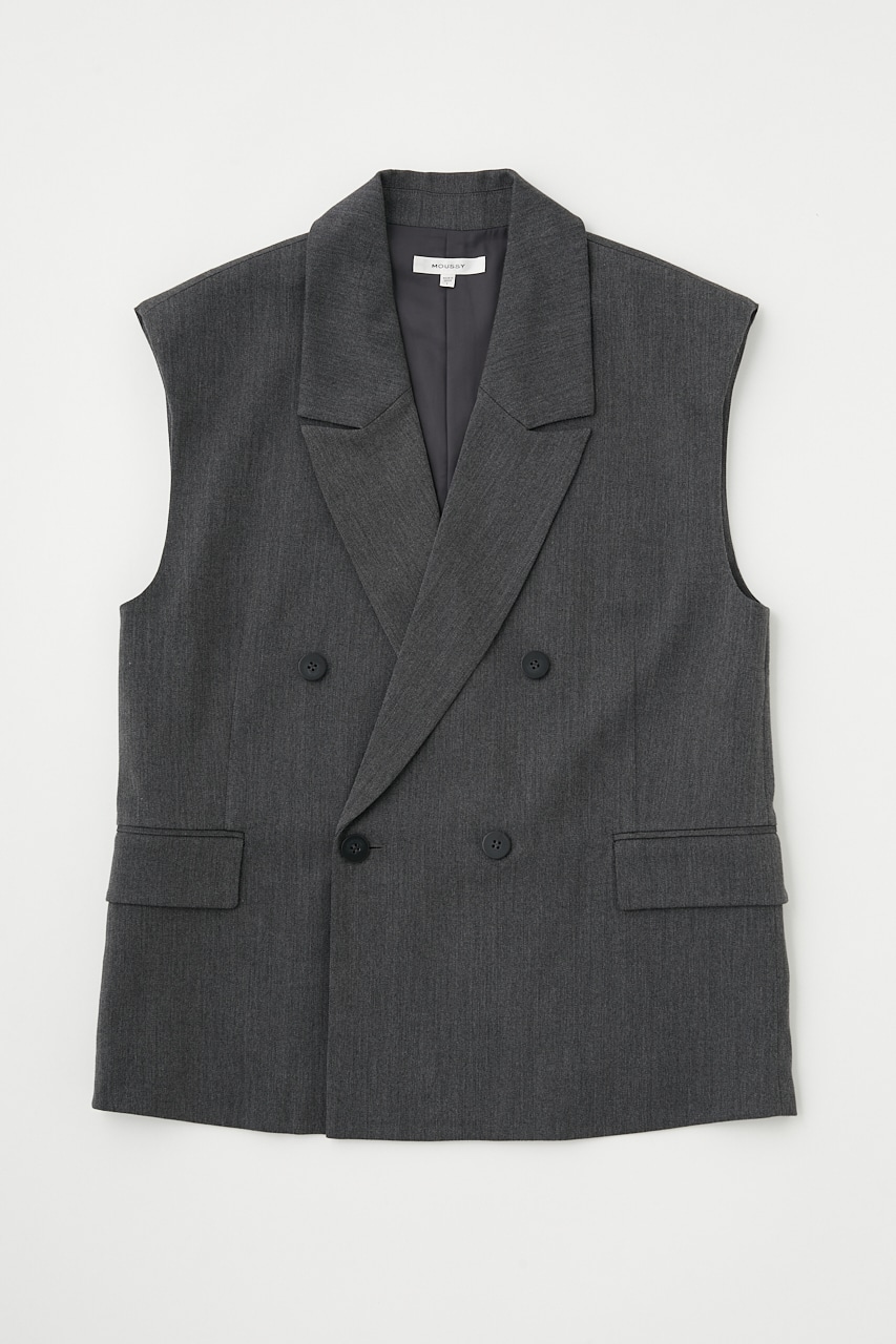 MOUSSY | GLENCHECK TAILORED ベスト (ベスト ) |SHEL