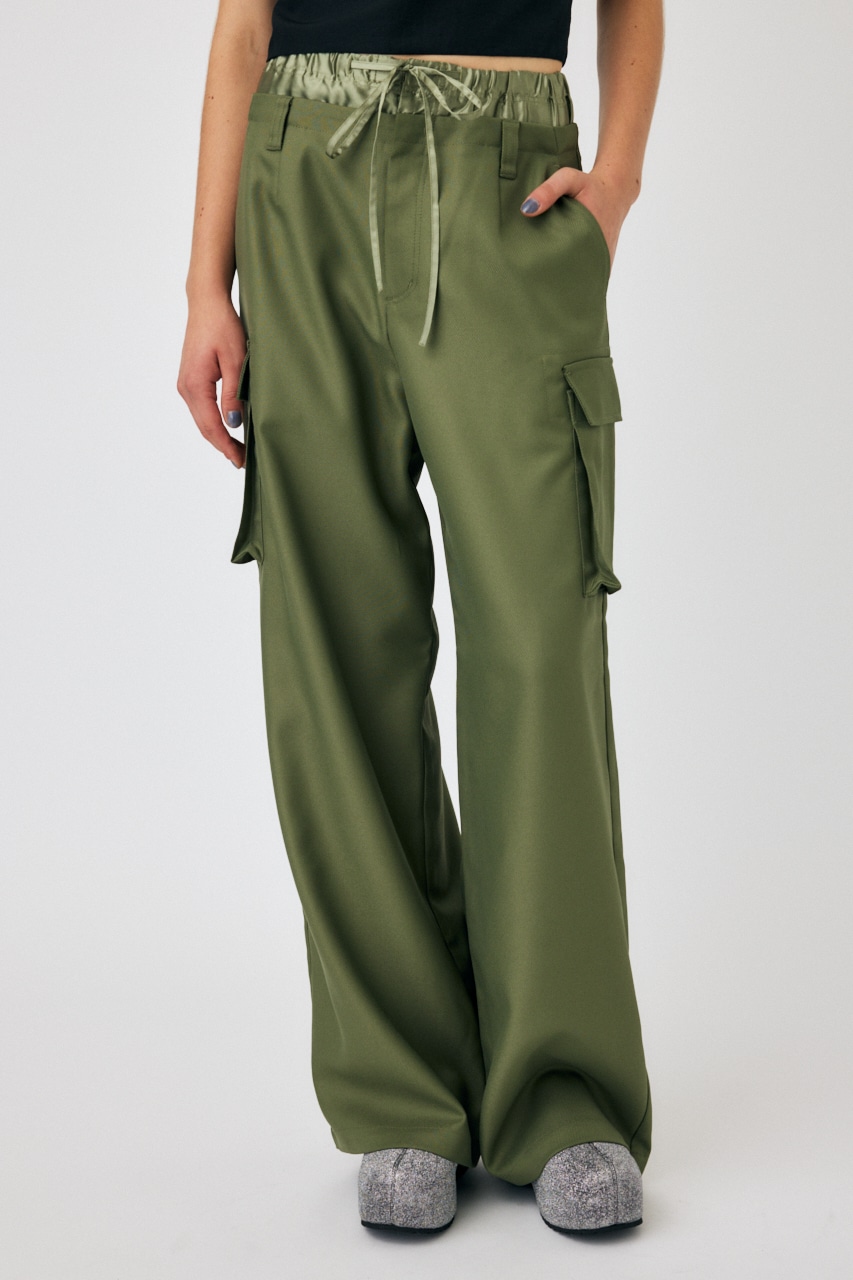 パンツ カーゴパンツ GATHERED WAIST CARGO PANTS - ボトムス、パンツ