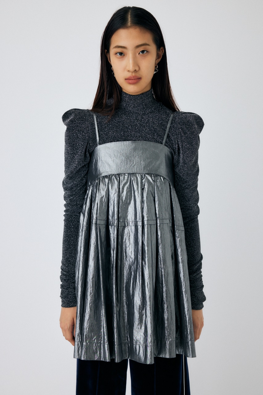 MOUSSY | CAMI PUFFED MINI ドレス (ワンピース(ミニ・ミディアム  