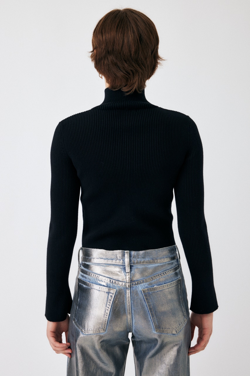 MOUSSY | W ZIP KNIT トップス (ニット ) |SHEL'TTER WEBSTORE