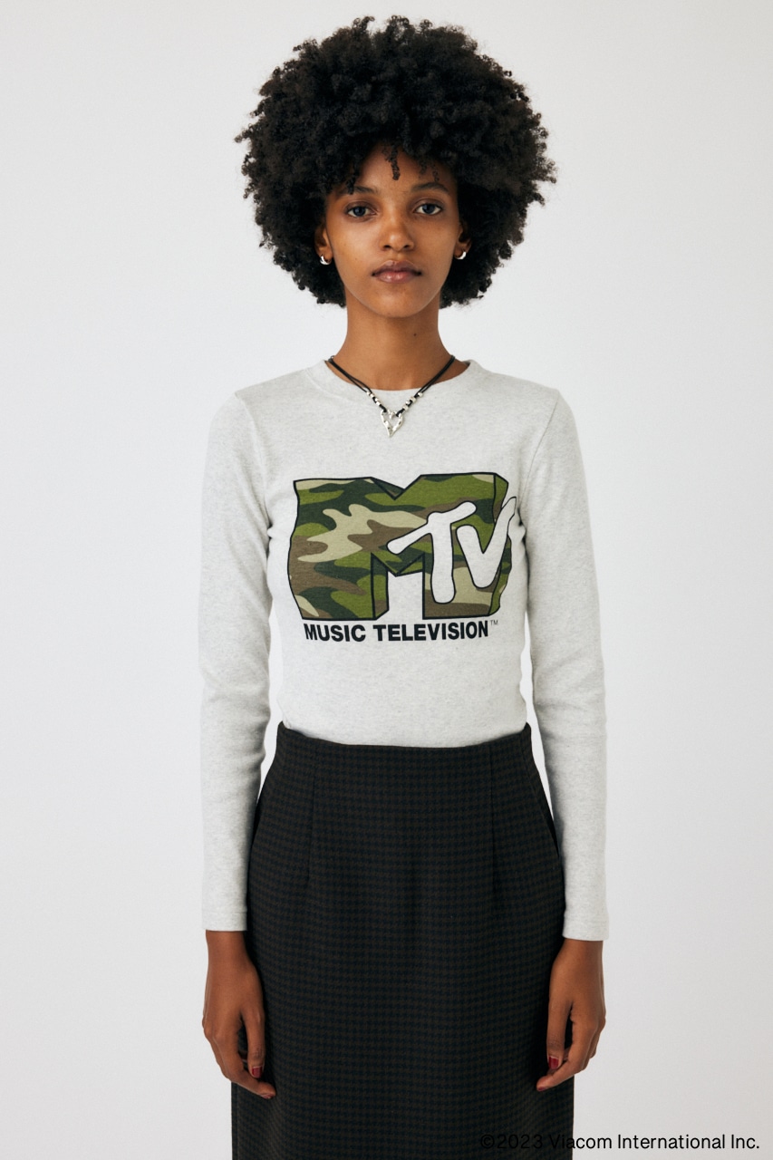 MTV TIGHT LS Tシャツ T.GRY FREE