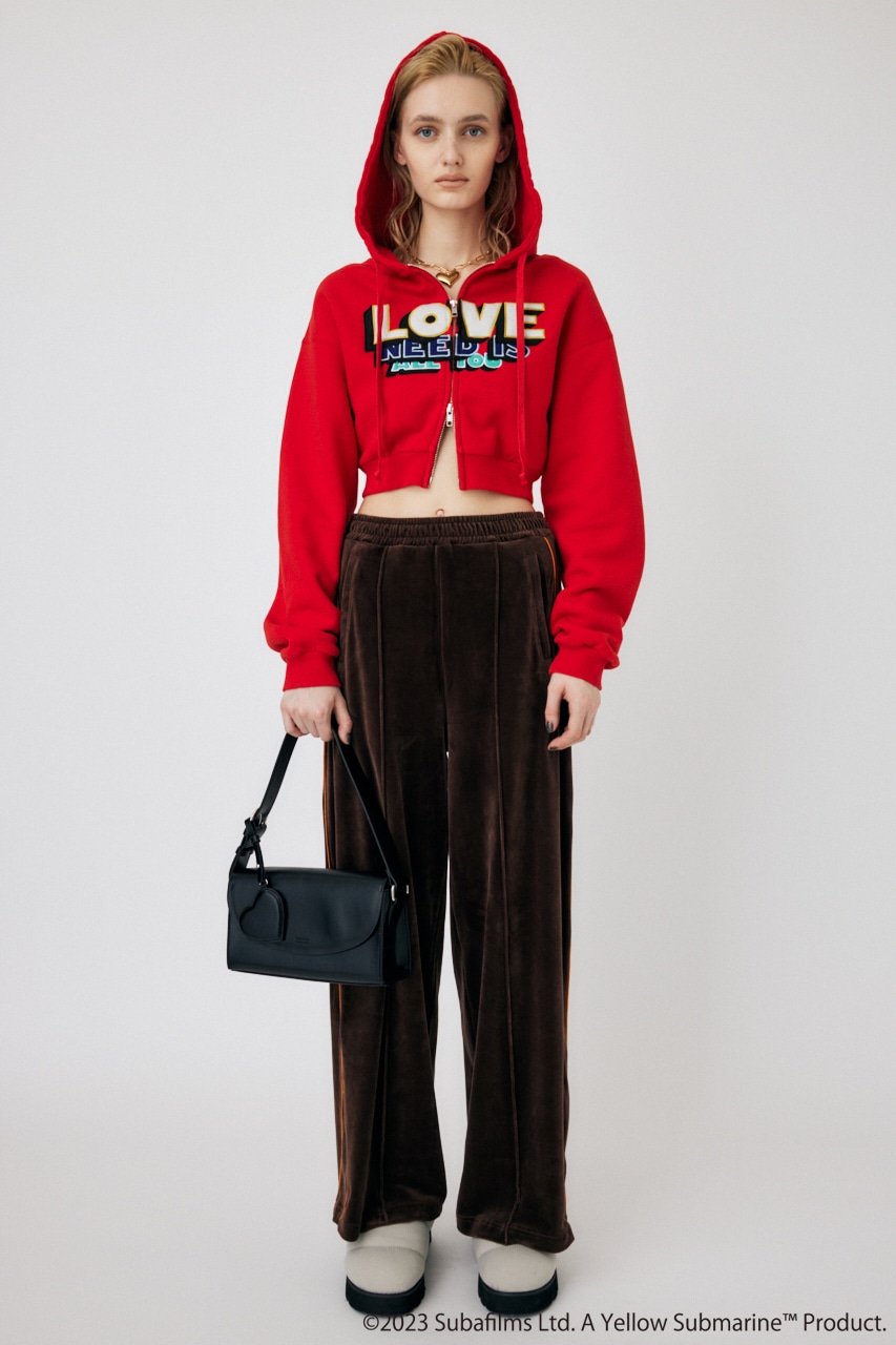 YELLOW SUBMARINE ZIP フーディー RED FREE