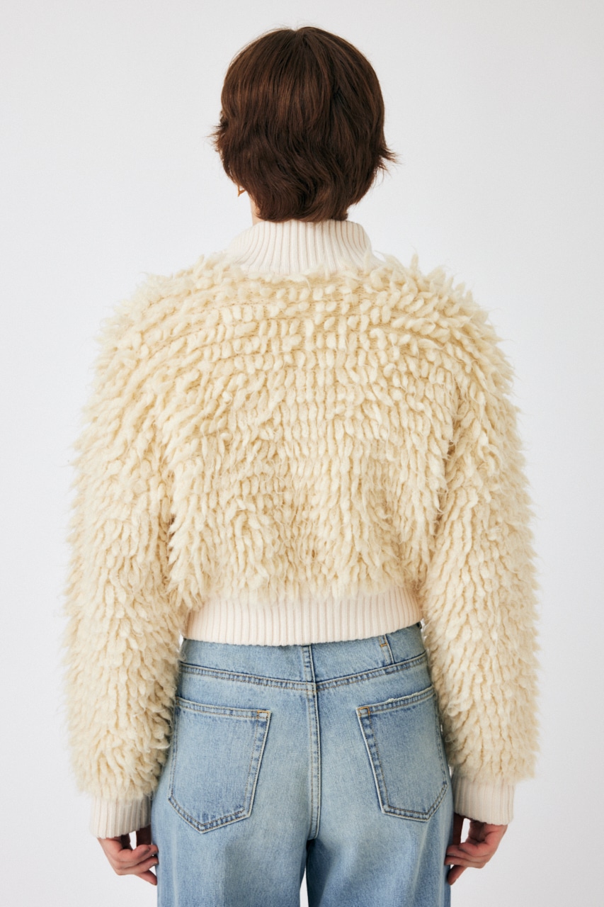 MOUSSY | LOOP KNIT SHORT ブルゾン (ブルゾン ) |SHEL