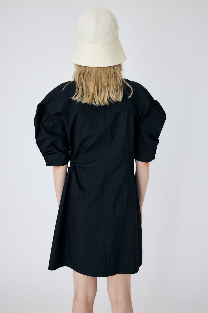 MOUSSY | SIDE OPEN SHIRT ミニドレス (ワンピース(ロング） ) |SHEL