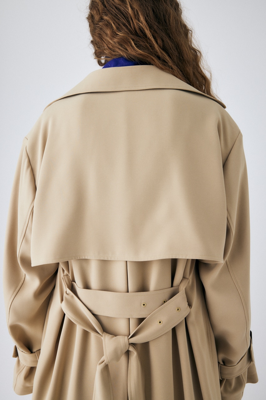 DRAPE LOOSE TRENCH コート MOUSSY トレンチコート