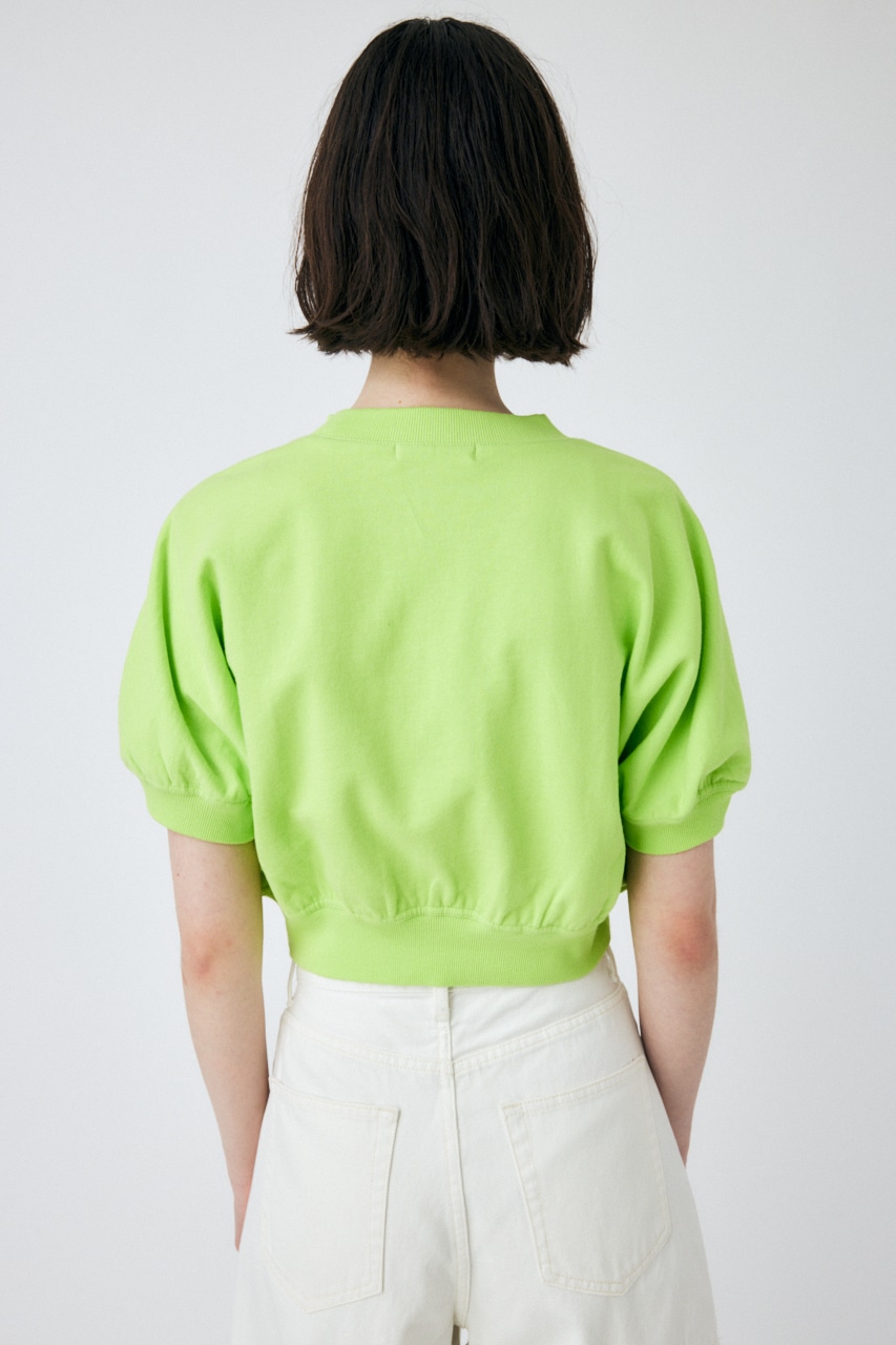 MOUSSY | CROPPED スウェット (Tシャツ・カットソー(半袖) ) |SHEL