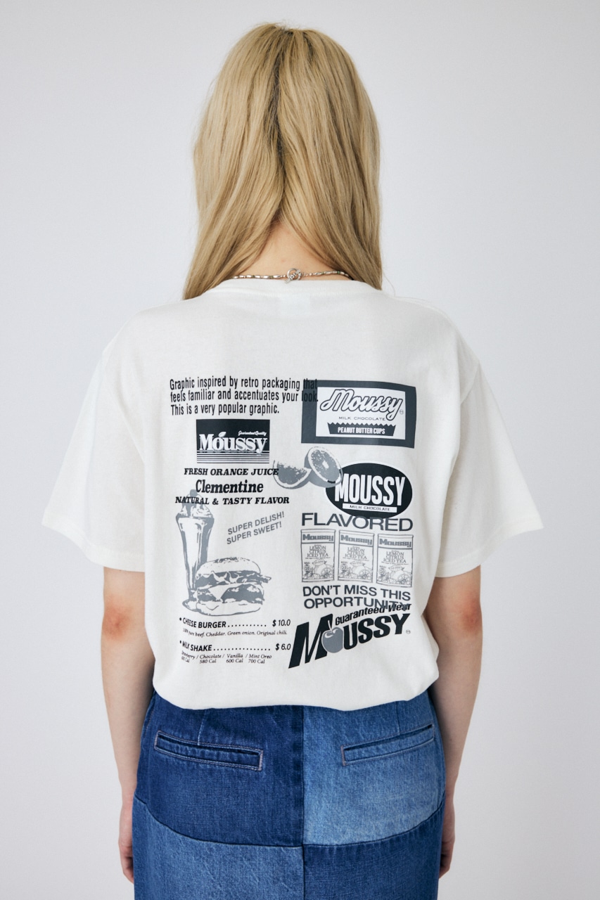 MOUSSY | COLLAGE 23 Tシャツ (Tシャツ・カットソー(半袖) ) |SHEL