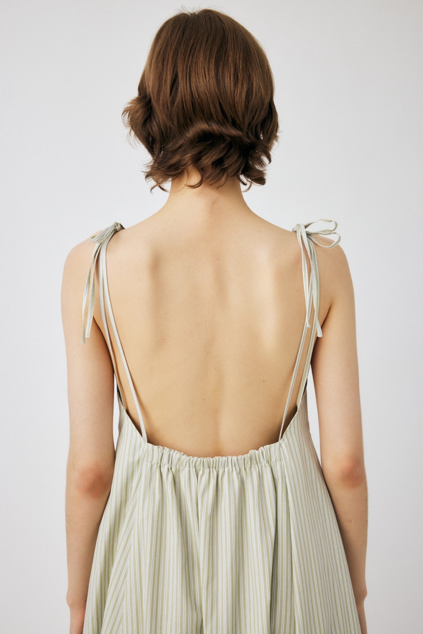 MOUSSY | OPEN BACK FLARE ドレス (ワンピース(ロング） ) |SHEL'TTER