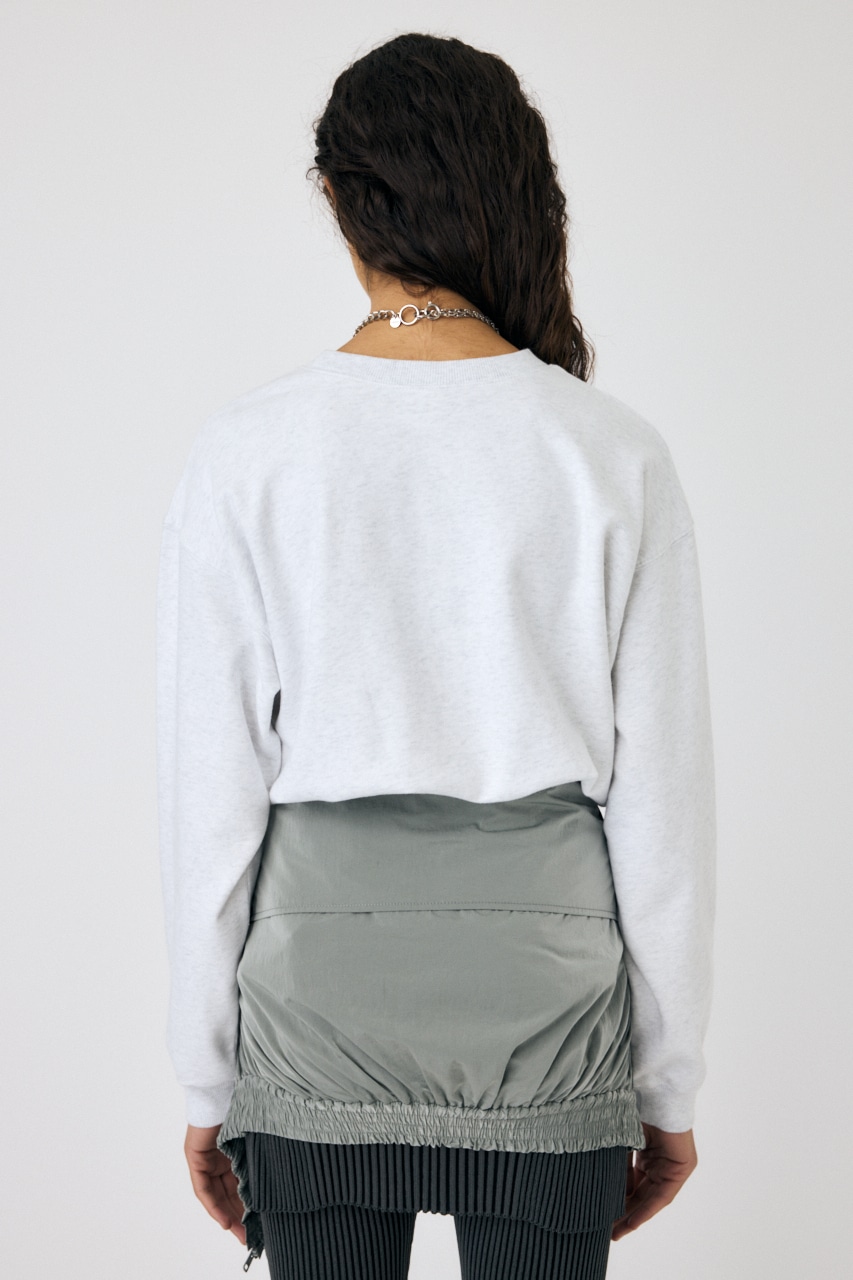 MOUSSY | LETTERED EMBROIDERY プルオーバー (スウェット・パーカー