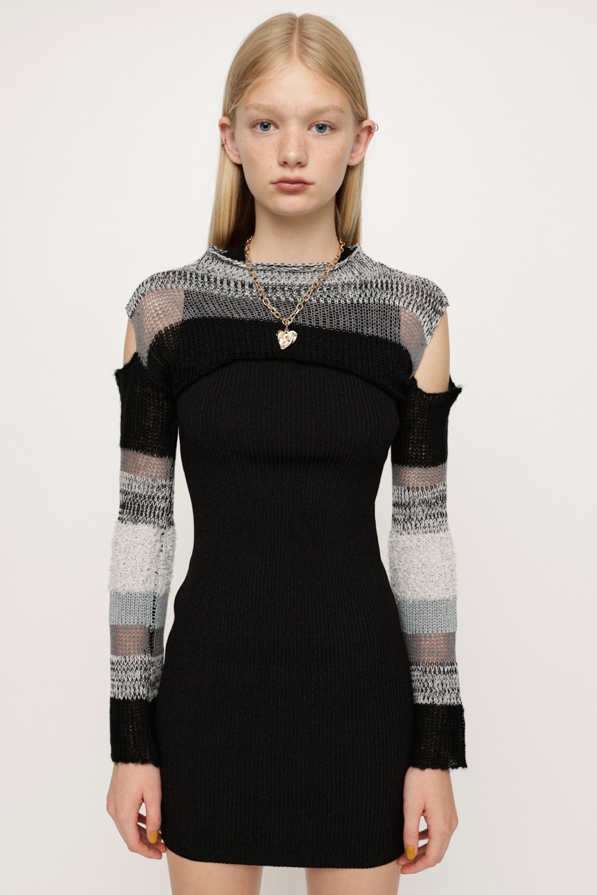 SLY | GRADATION BOLERO 2P ショートワンピース (ワンピース(ミニ 