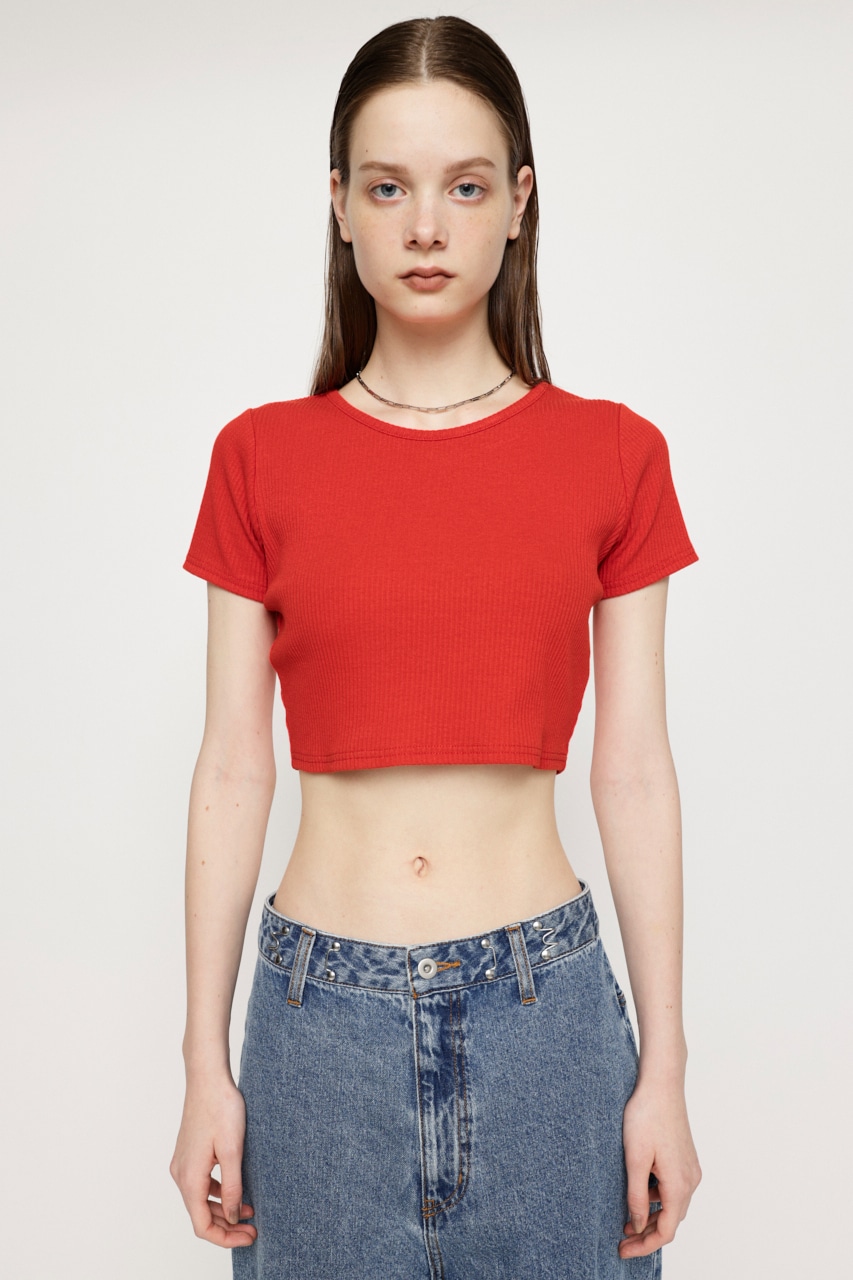 SLY | CROPPED CUT トップス (Tシャツ・カットソー(半袖) ) |SHEL'TTER ...