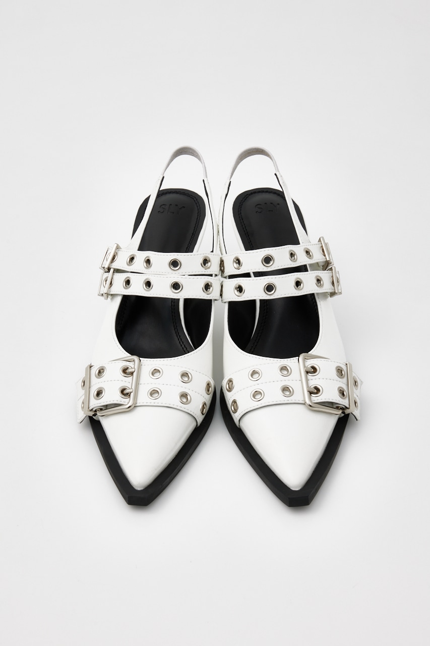 POINTED TOE BELTED サンダル