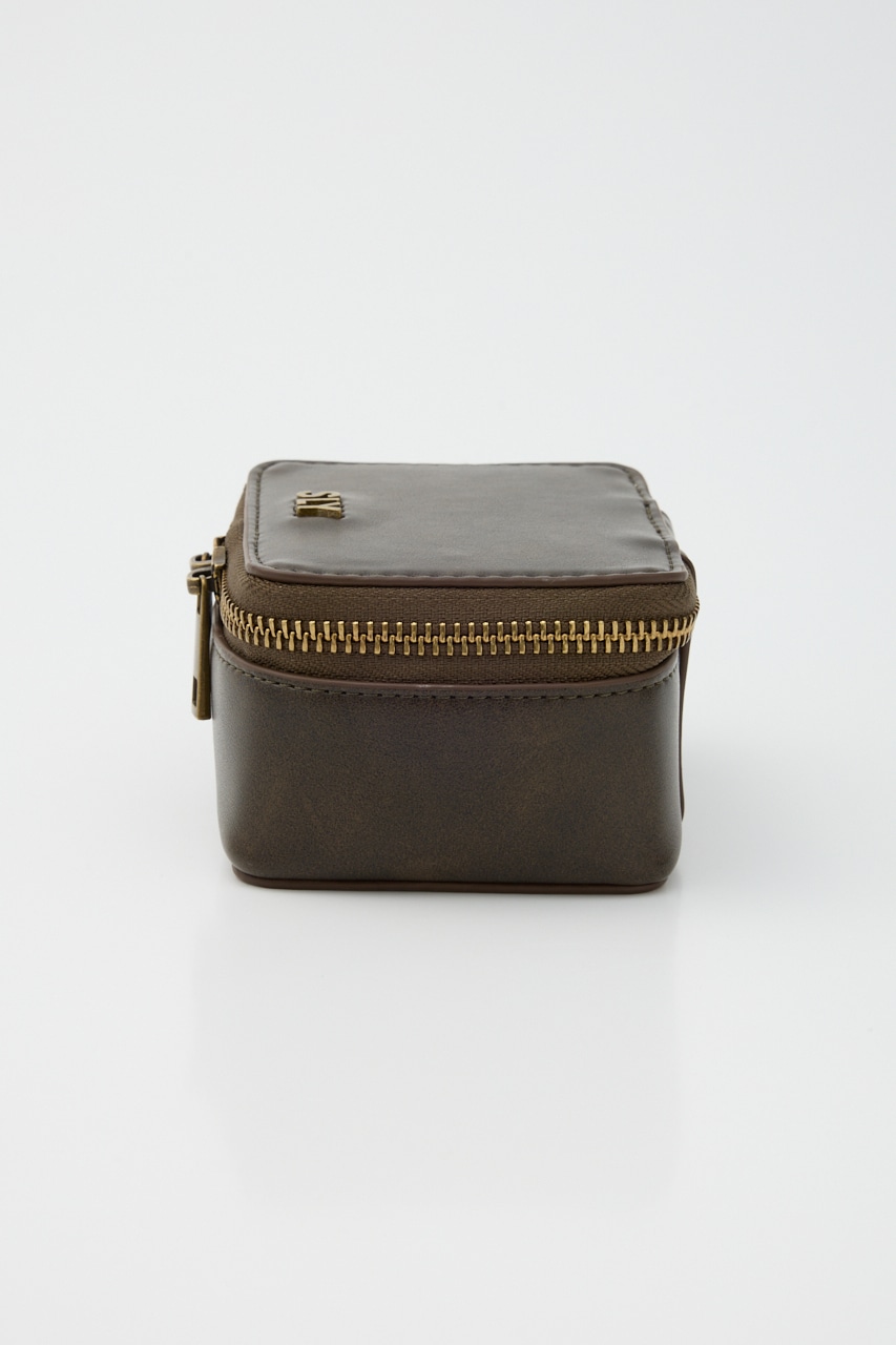 SQUARE MINI ポーチ BRN FREE