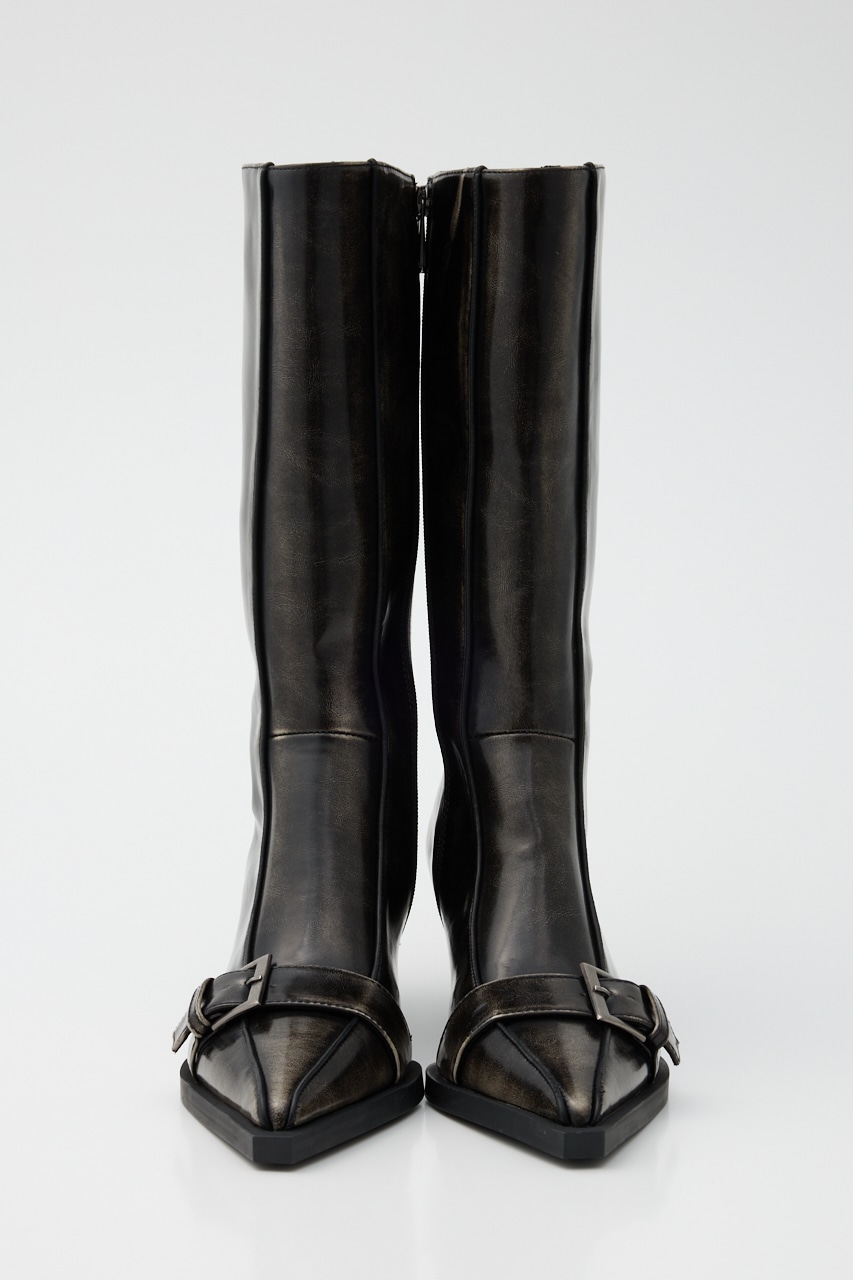 POINTED TOE TINY ブーツ BLK S