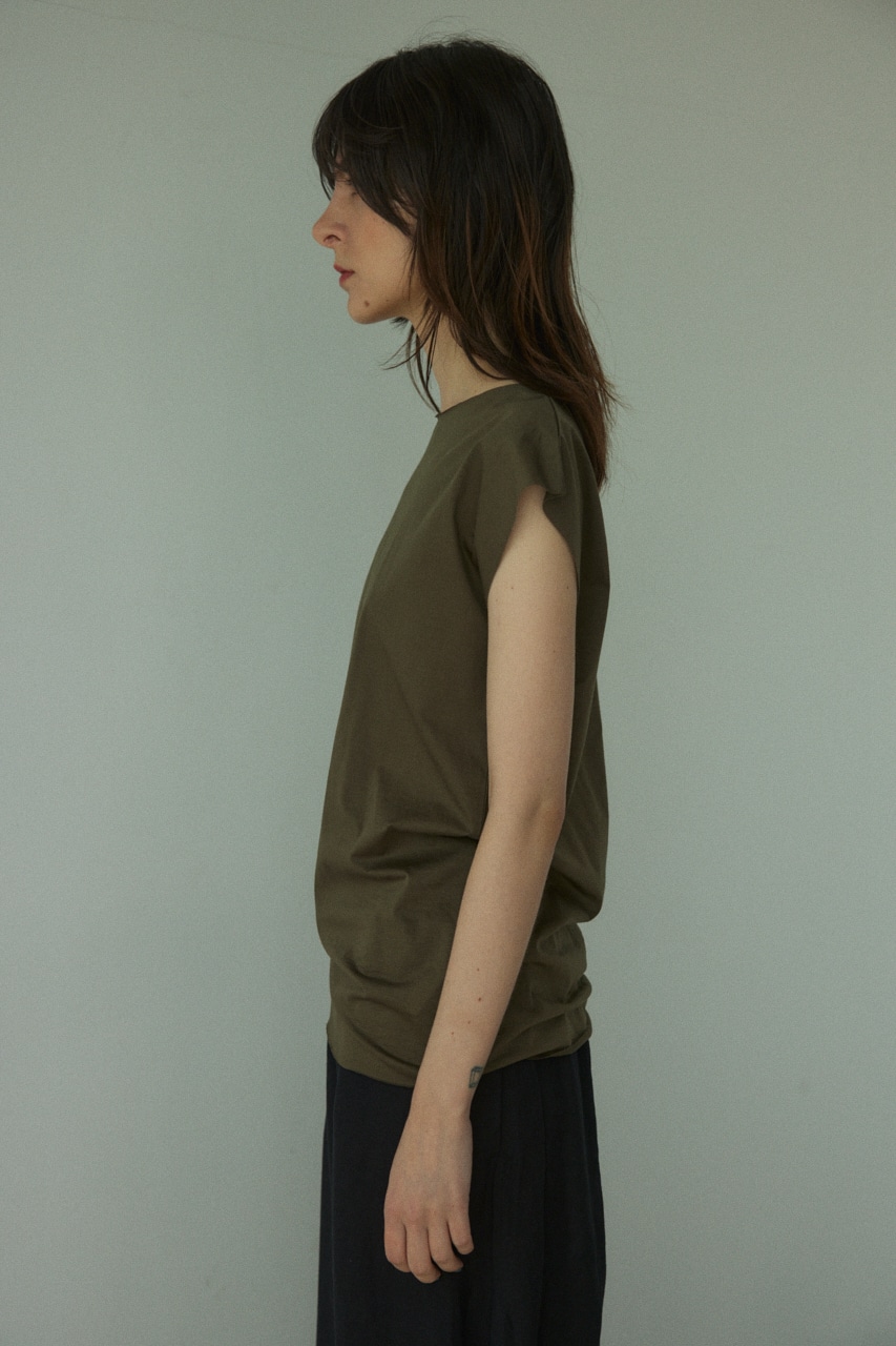 BLACK BY MOUSSY cut off tops (Tシャツ・カットソー(半袖) ) SHEL'TTER WEBSTORE