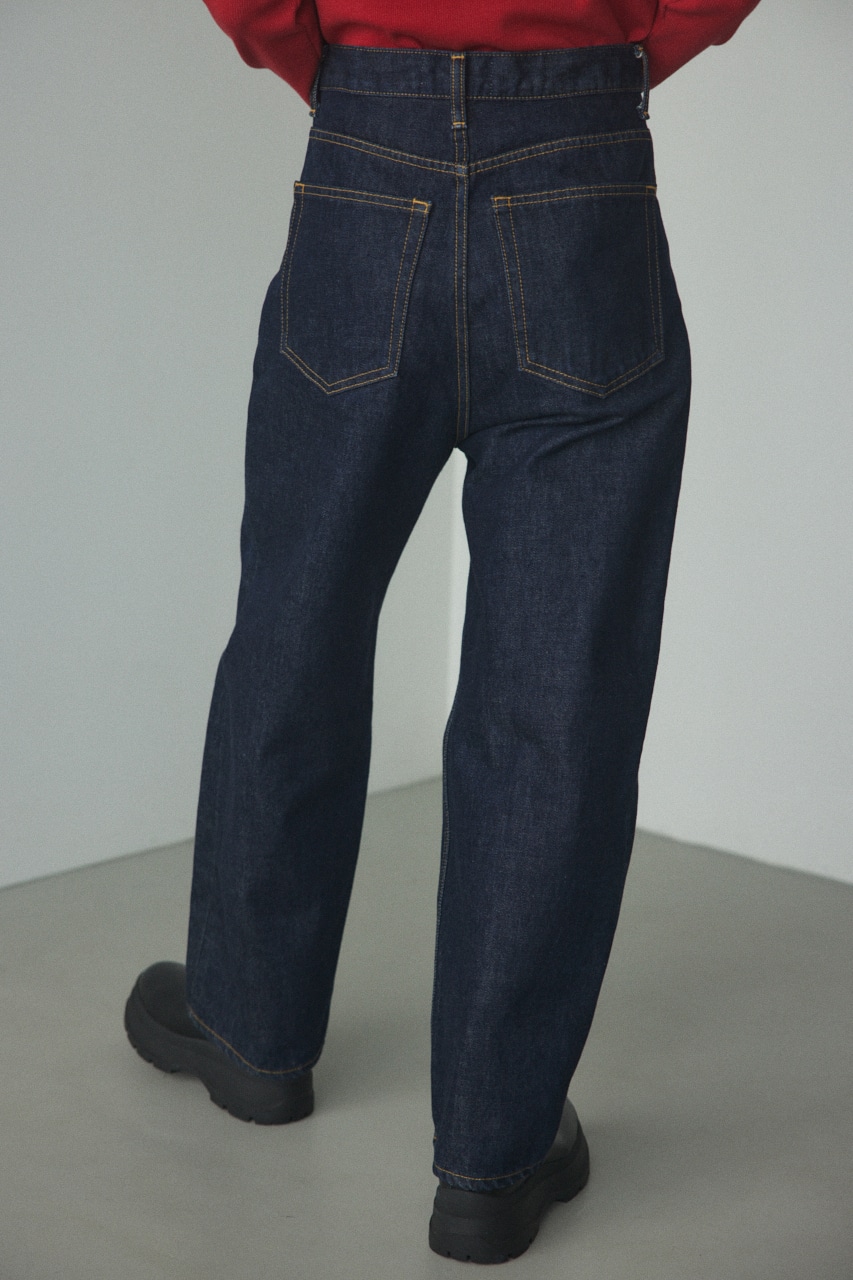 ■PUNA one wash long denim D/BLU 23inch