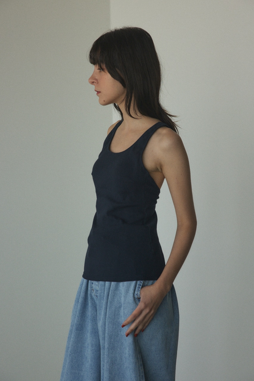 back design cup camisole NVY 1