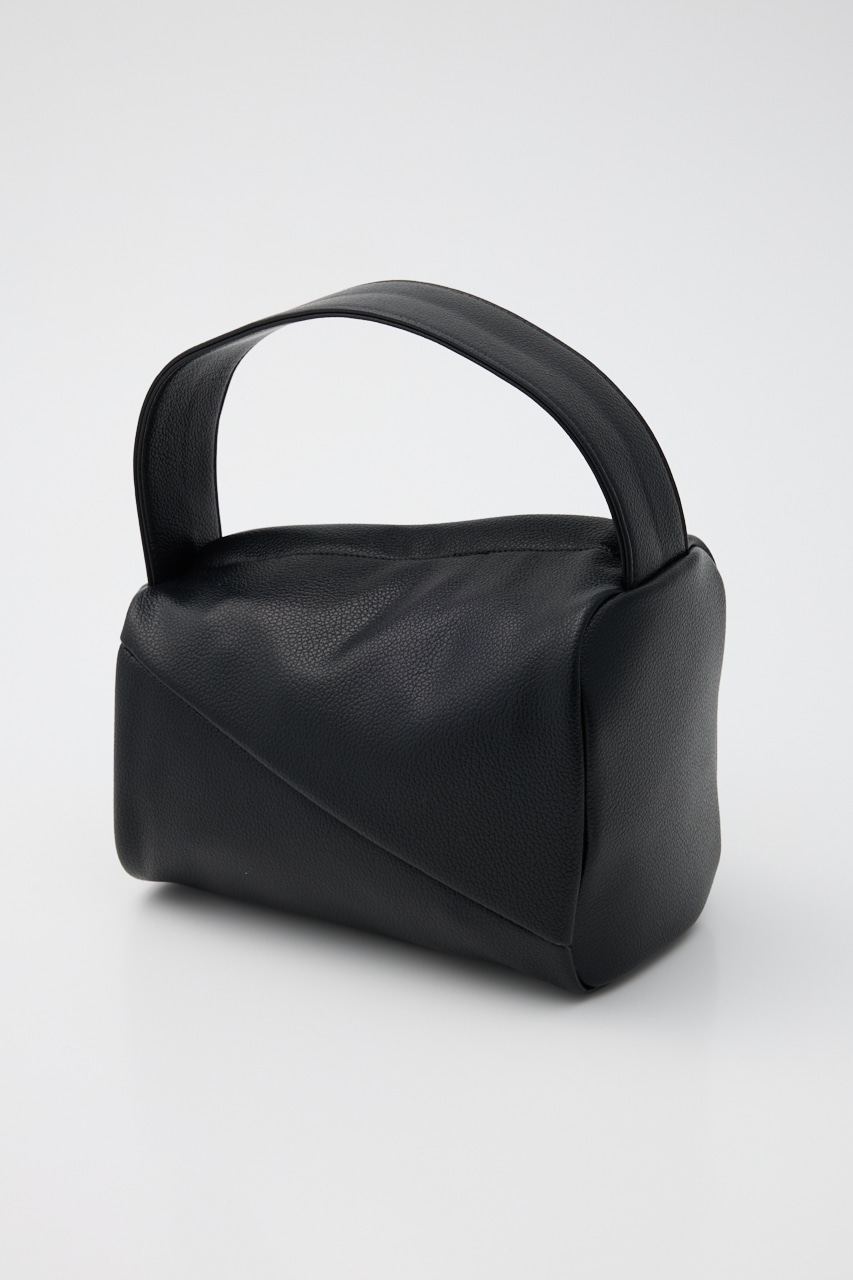 【SHEL'TTER SELECT】アシンメトリーワンハンドルバッグ BLK FREE