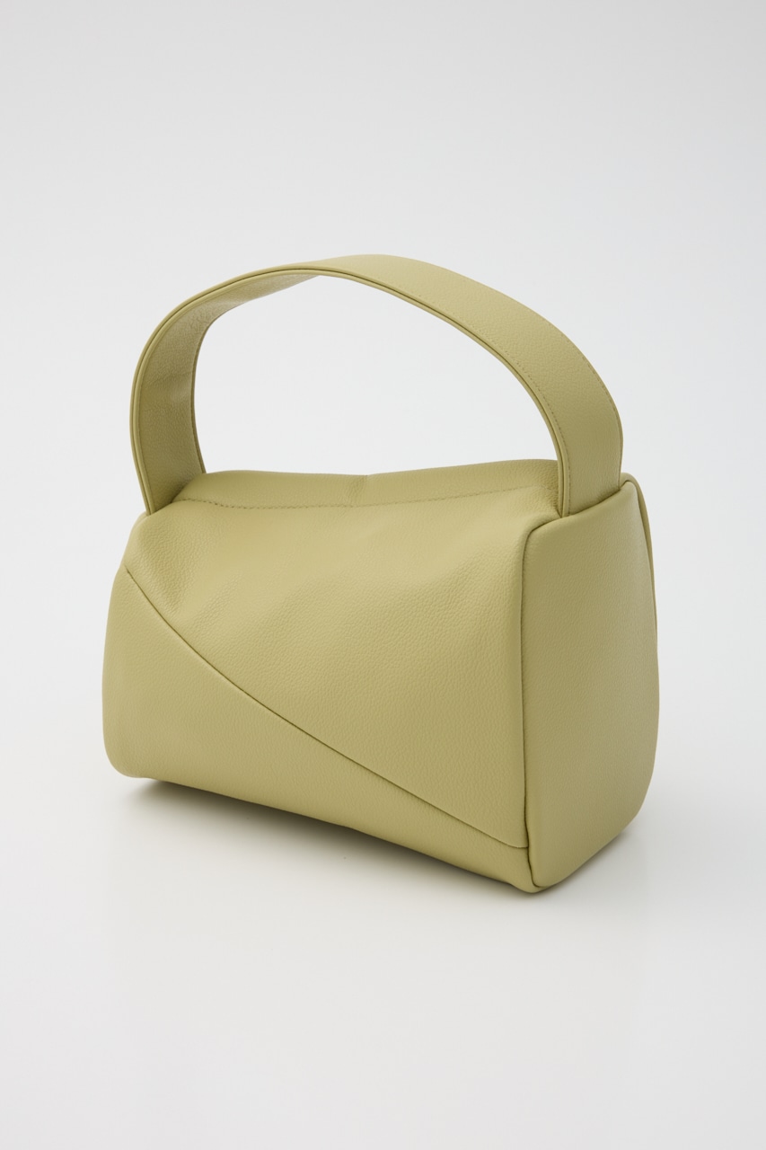 【SHEL'TTER SELECT】アシンメトリーワンハンドルバッグ L/GRN FREE