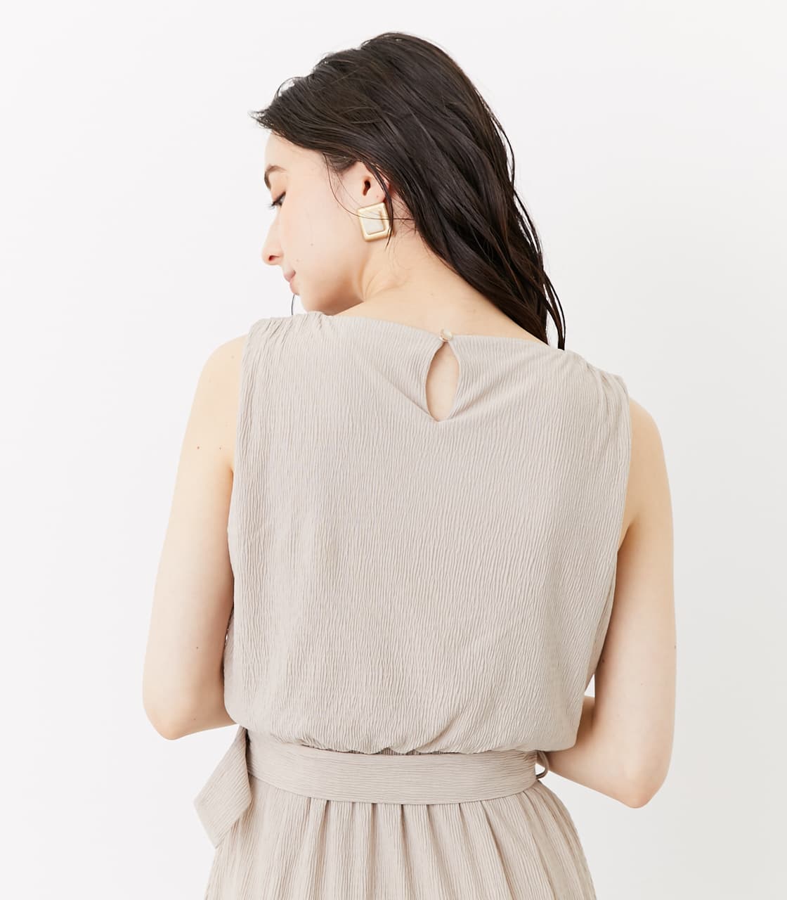 rienda | リラックスマーメイドCUT OP (ワンピース(ミニ・ミディアム  