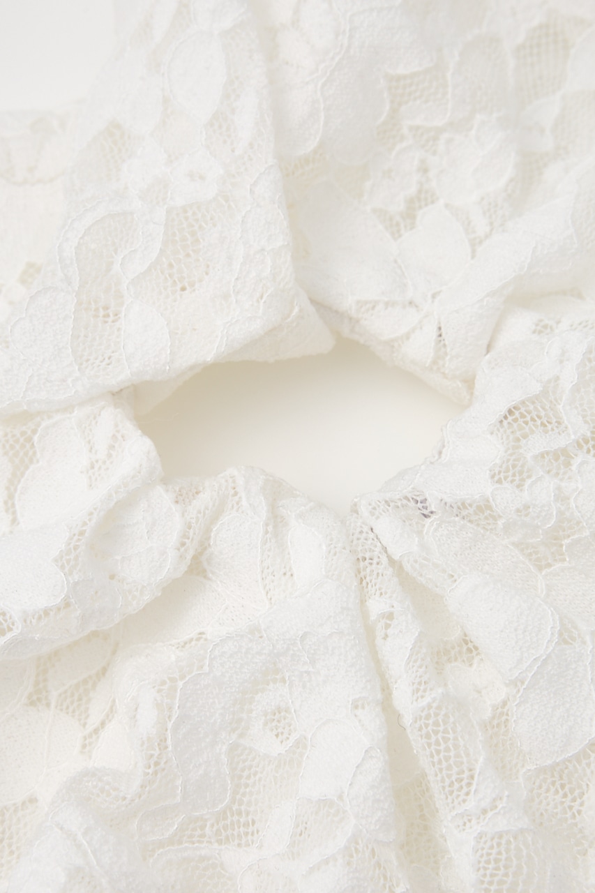 Bigスクエアシュシュ WHT FREE