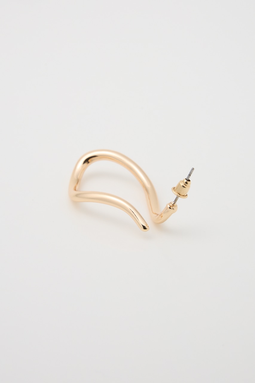 ニュアンスフープピアス GLD FREE