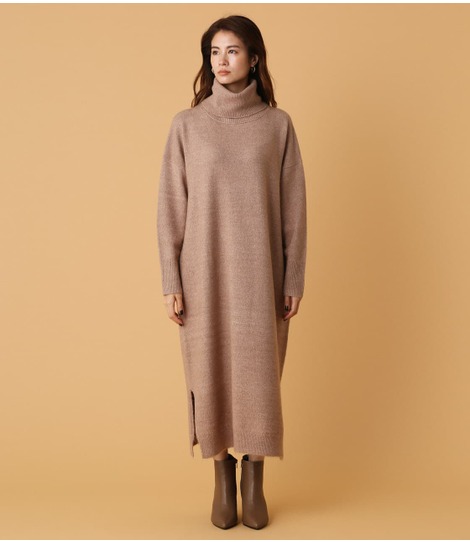 タートルネックニットワンピース S Blk ワンピース ミニ ミディアム バロックジャパンリミテッド 公式通販サイト Shel Tter Web Store シェルターウェブストア