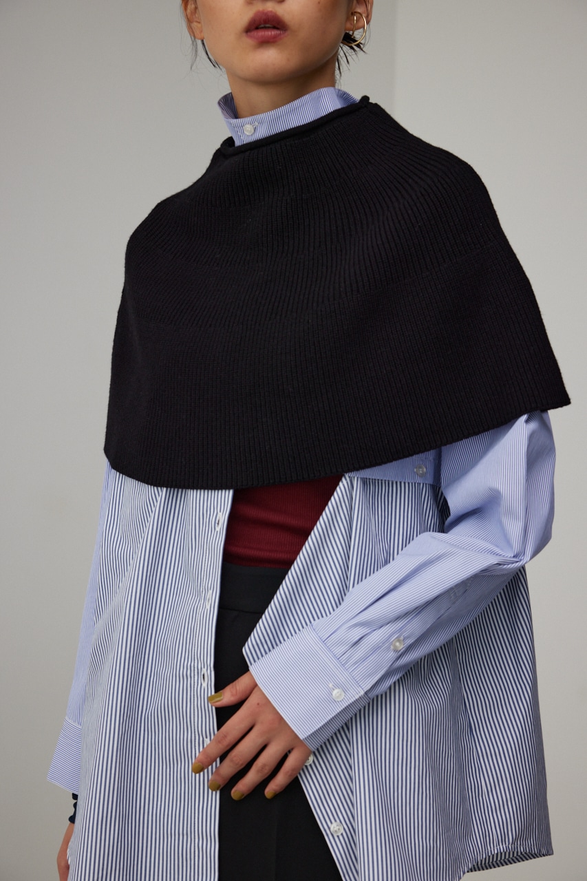 AZUL BY MOUSSY | 【PLUS】ニットケープ (ニット ) |SHEL