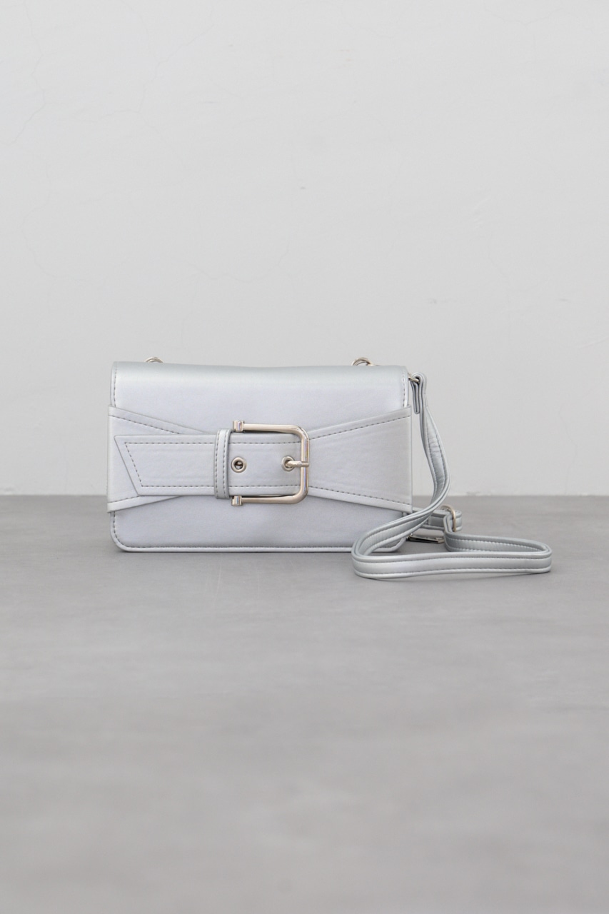 ビッグバックルウォレットバッグ SLV FREE