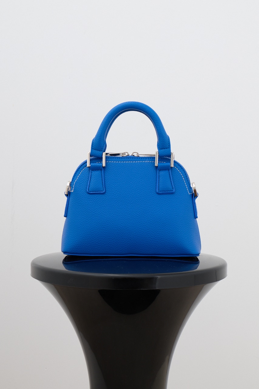 ダブルジッパーミニバッグ BLU FREE