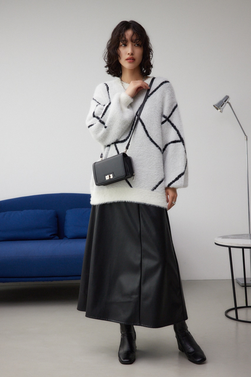 ターンロックバインディングウォレットバッグ BLK FREE