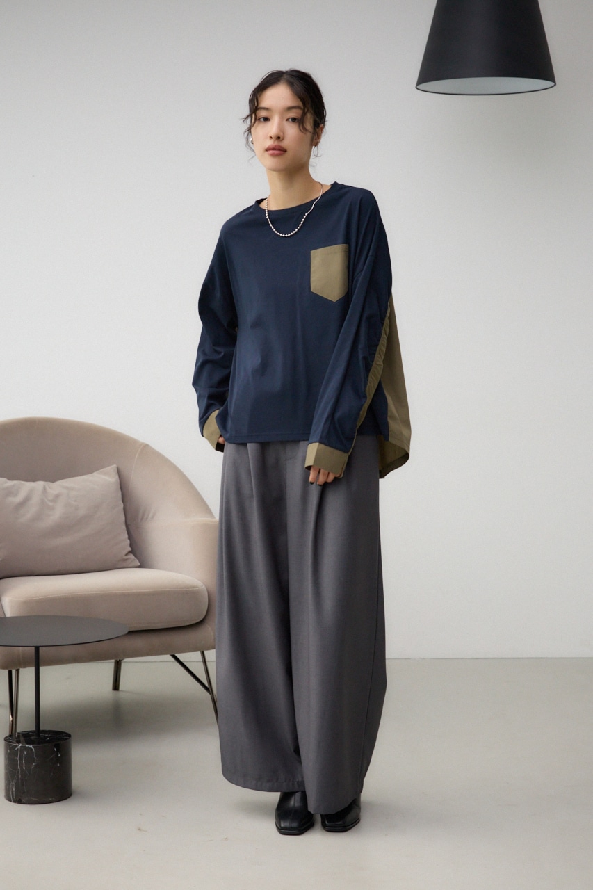 フハクキリカエプルオーバー NVY FREE